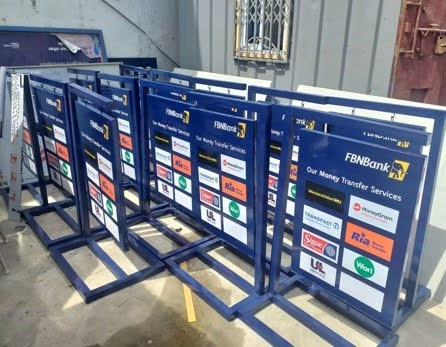 FBN Bank Promotional Stands