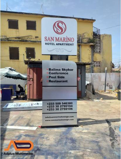San Marino Hotel Pylon