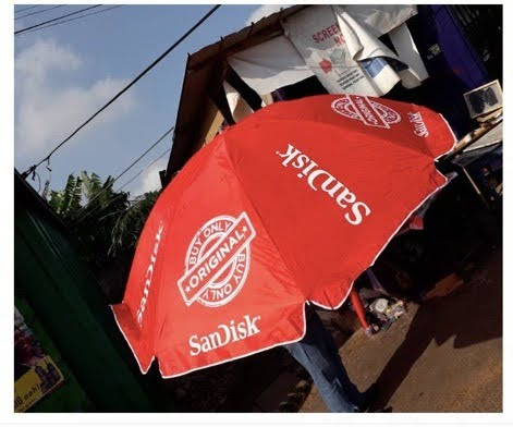 SanDisk Umbrella Branding